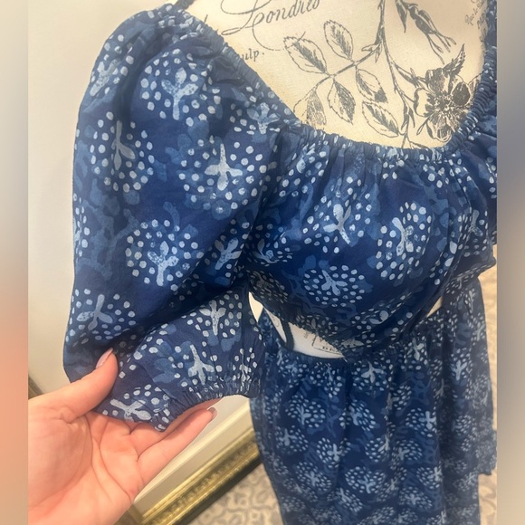 🆕 BNWT ZARA blue dress. Size 13/14 years in the tag. Flowy and light weight - Picture 5 of 12